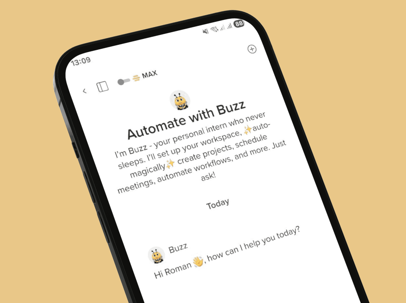 Buzz mobile AI assistant