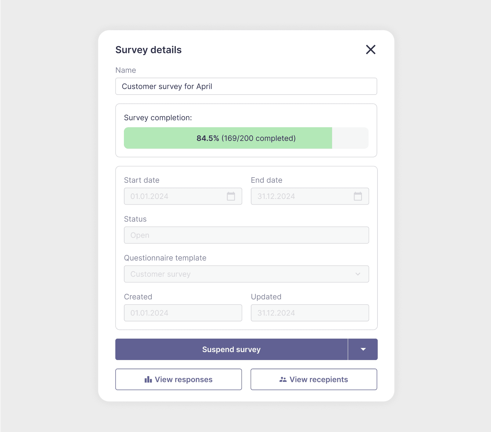 survey creation